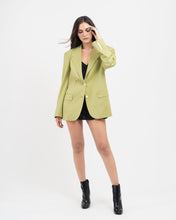 Load image into Gallery viewer, Tailored Oversized Blazer (Avocado)