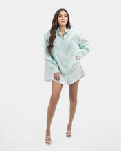 Load image into Gallery viewer, Oversized Polo (Light Sky)
