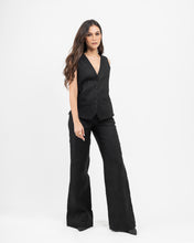 Load image into Gallery viewer, Linen Pants (Caviar)