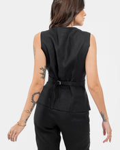Load image into Gallery viewer, Linen Pants (Caviar)