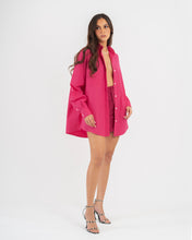 Load image into Gallery viewer, Oversized Polo (Fuchsia)
