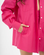 Load image into Gallery viewer, Oversized Polo (Fuchsia)