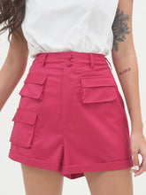Load and play video in Gallery viewer, Cargo Shorts (Framboise)