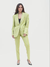Load and play video in Gallery viewer, Slacks with zipper on hem (Avocado)
