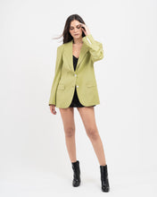 Load image into Gallery viewer, Tailored Oversized Blazer (Avocado)
